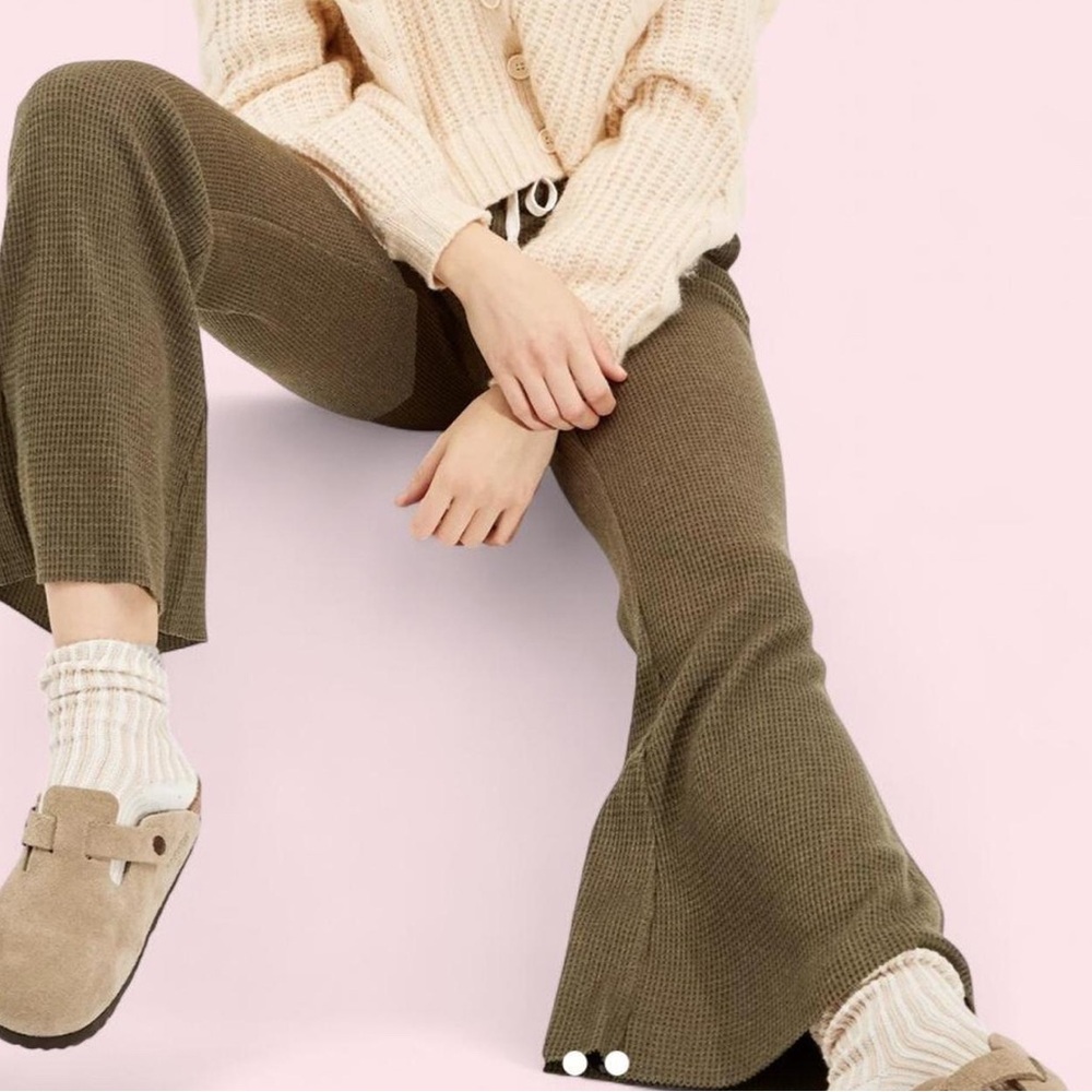AE Waffle Flare Pants